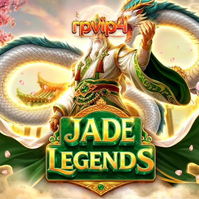 Tampilan antarmuka permainan slot Jade Legends dengan kisi 7x7
